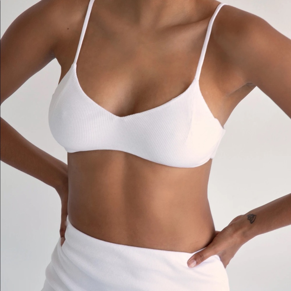 Ribbed modal skirt and top set. NWT - Picture 5 of 7